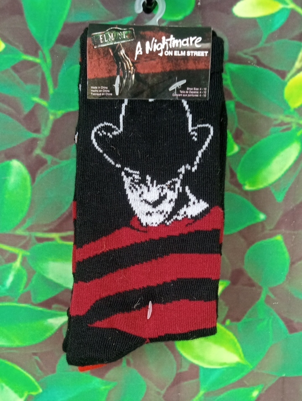 👻 A Nightmare On Elm Street Halloween Socks